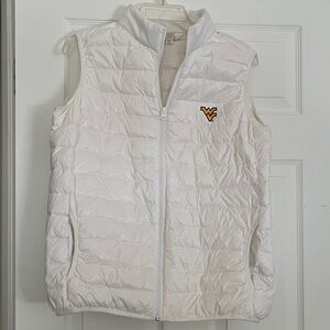 🆕 White WV Puffer Vest